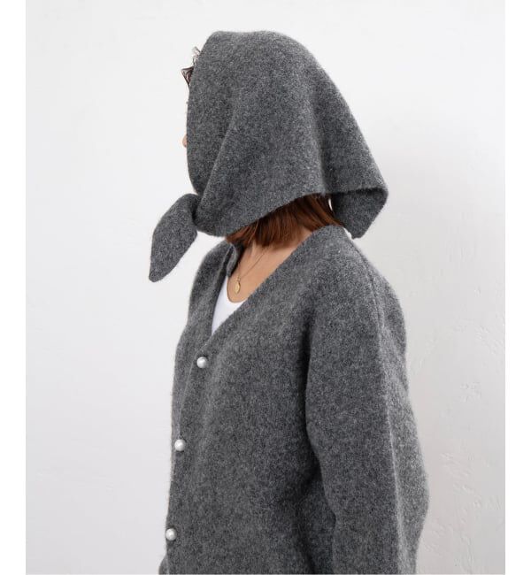 U by SPICK&SPAN「ウールロングニットカーデ」|ニット・セーター|