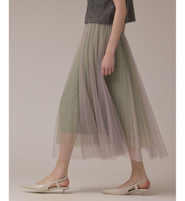 Diagram「チュールリバーシブルスカート」|スカート|ベージュ