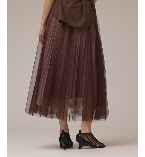 Diagram「チュールリバーシブルスカート」|スカート|ブラウン