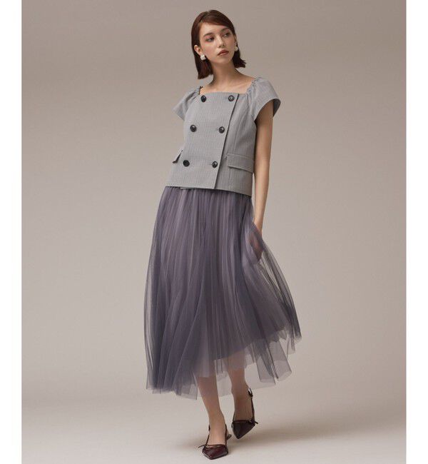 Diagram「チュールリバーシブルスカート」|スカート|グレー