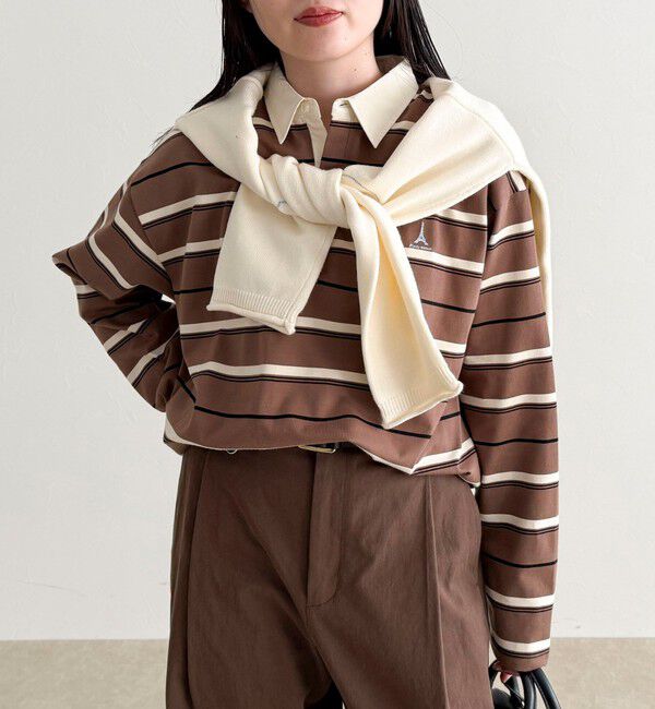 fredy emue「マルチボーダーラガーロンTシャツ」|Tシャツ・カットソー|