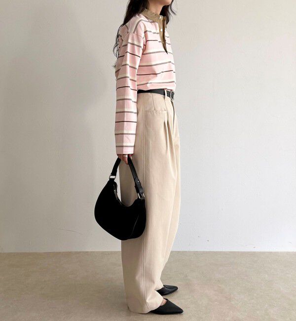 fredy emue「マルチボーダーラガーロンTシャツ」|Tシャツ・カットソー|