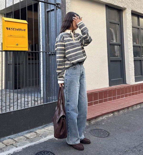 fredy emue「マルチボーダーラガーロンTシャツ」|Tシャツ・カットソー|