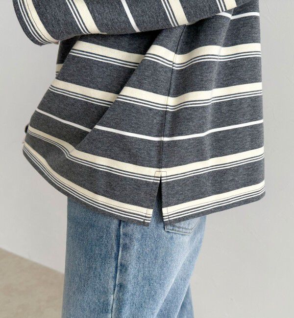 fredy emue「マルチボーダーラガーロンTシャツ」|Tシャツ・カットソー|