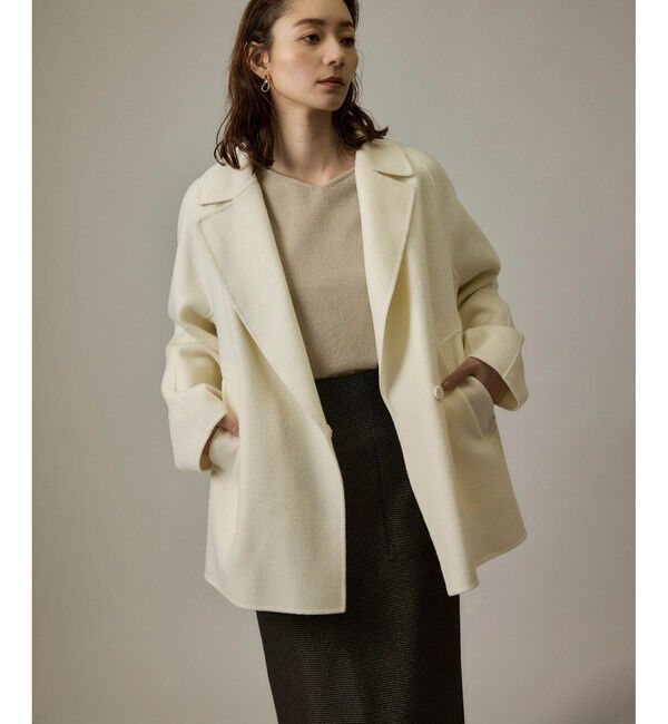 ラムウールリバーミドルコート【Sサイズフェア対象】（ROPE）｜ルミネ