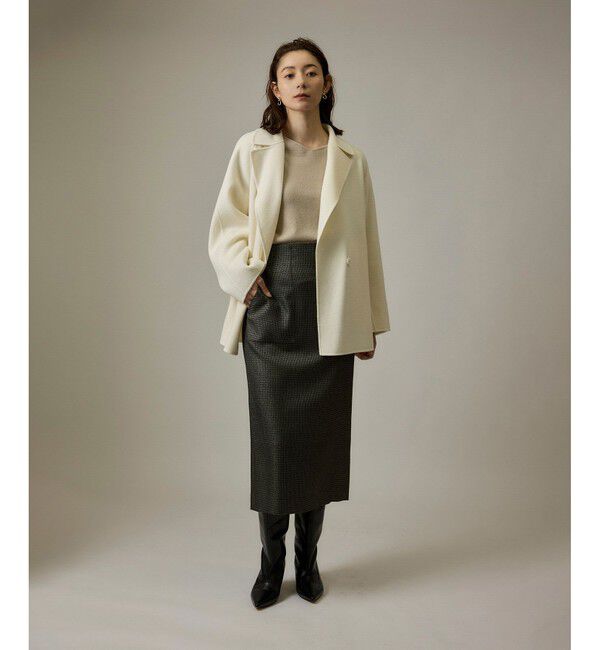 ラムウールリバーミドルコート【Sサイズフェア対象】（ROPE）｜ルミネ