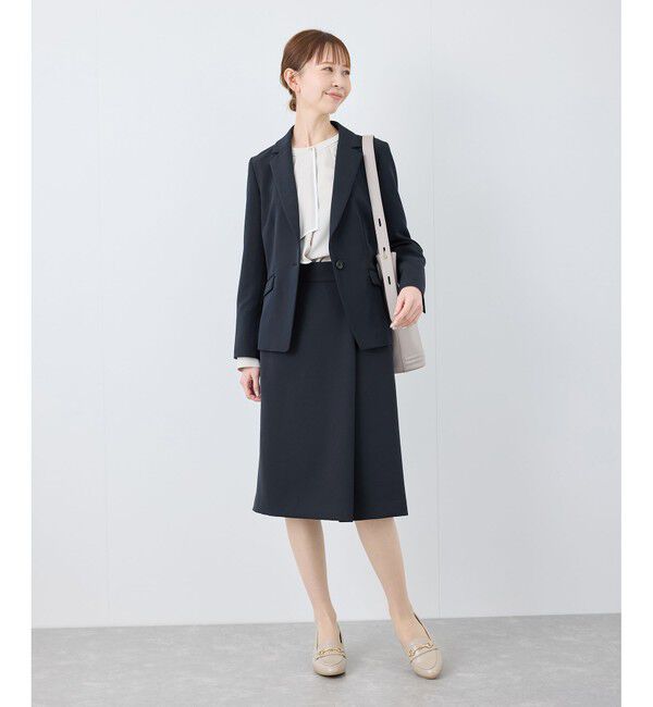 Rope&rsquo;Picnic「【360&deg;ウルトラストレッチ】花粉ガード・UVカット/タイトスカート/セットアップ対応」|スカート|