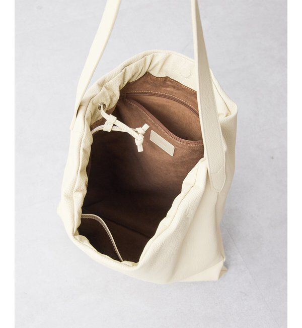 Hoaw.「【Hoaw.】ギャザーショルダーバッグ」|トートバッグ|