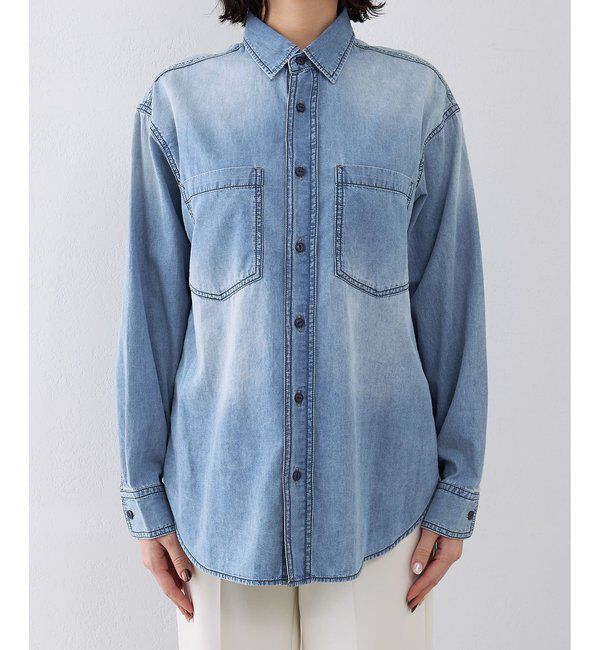  「ライトオンスデニムシャツ」|シャツ・ブラウス|