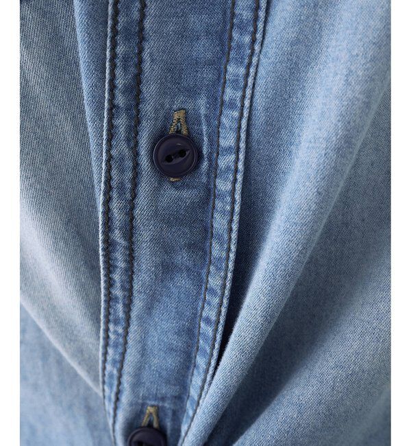  「ライトオンスデニムシャツ」|シャツ・ブラウス|