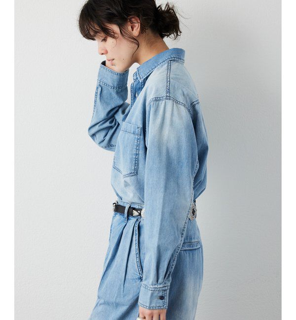 「ライトオンスデニムシャツ」|シャツ・ブラウス|