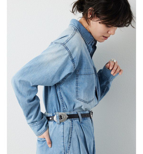 「ライトオンスデニムシャツ」|シャツ・ブラウス|
