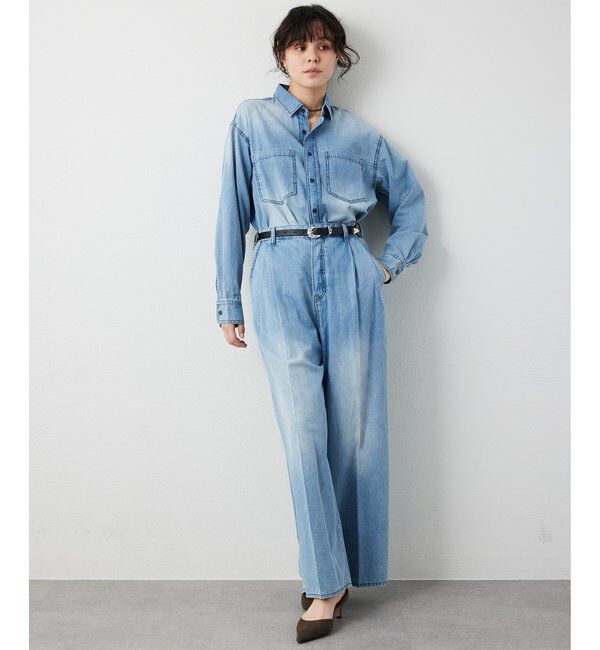  「ライトオンスデニムシャツ」|シャツ・ブラウス|