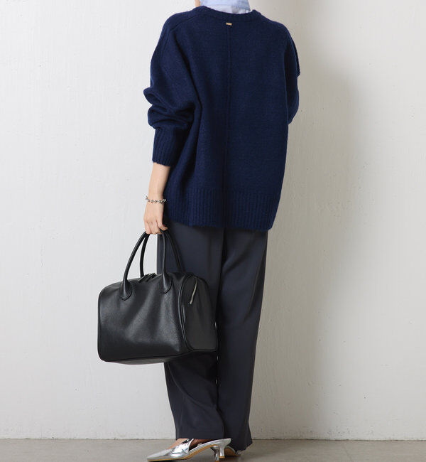  「【牛革/高見え】シュリンクリンボストンバッグ」|ボストンバッグ|