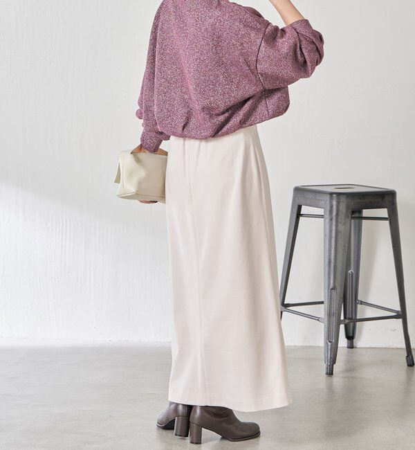  「裾バルーンラメスウエット」|Tシャツ・カットソー|