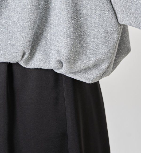  「裾バルーンラメスウエット」|Tシャツ・カットソー|