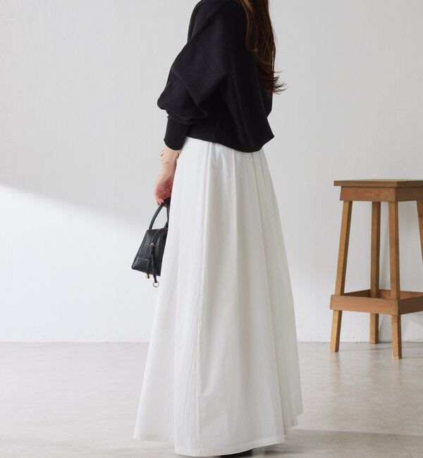  「ボリュームフレアスカート」|スカート|