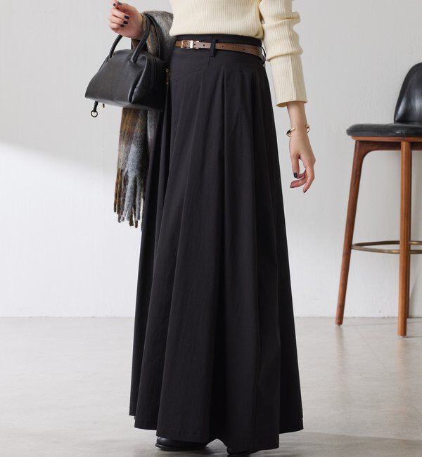  「ボリュームフレアスカート」|スカート|