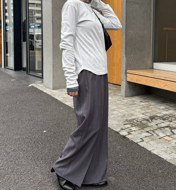  「ベーシックシアーロンT」|Tシャツ・カットソー|