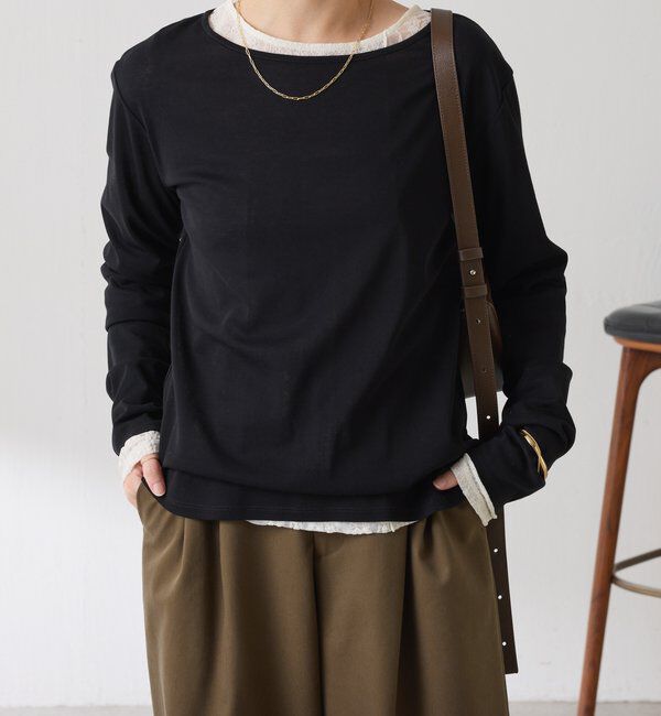  「ベーシックシアーロンT」|Tシャツ・カットソー|