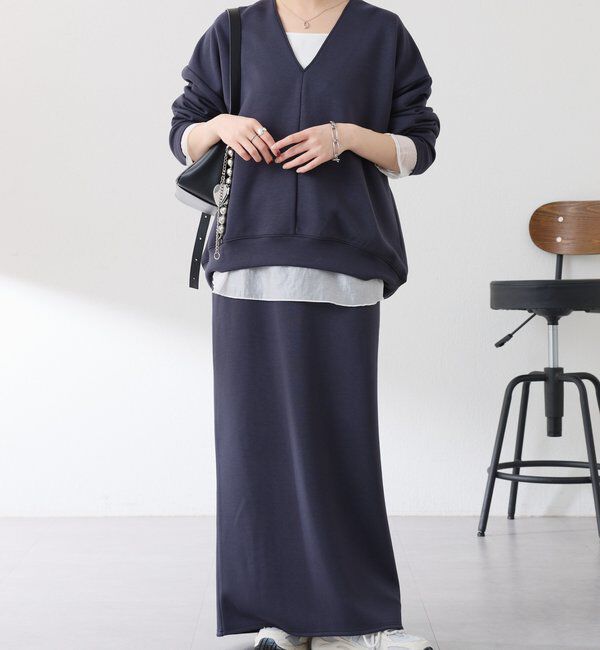  「ポンチIラインスカート」|スカート|