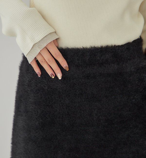  「シャギーミニスカート」|スカート|