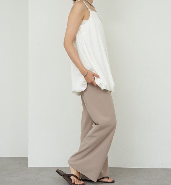  「ダブルクロスワイドパンツ」|チノ|