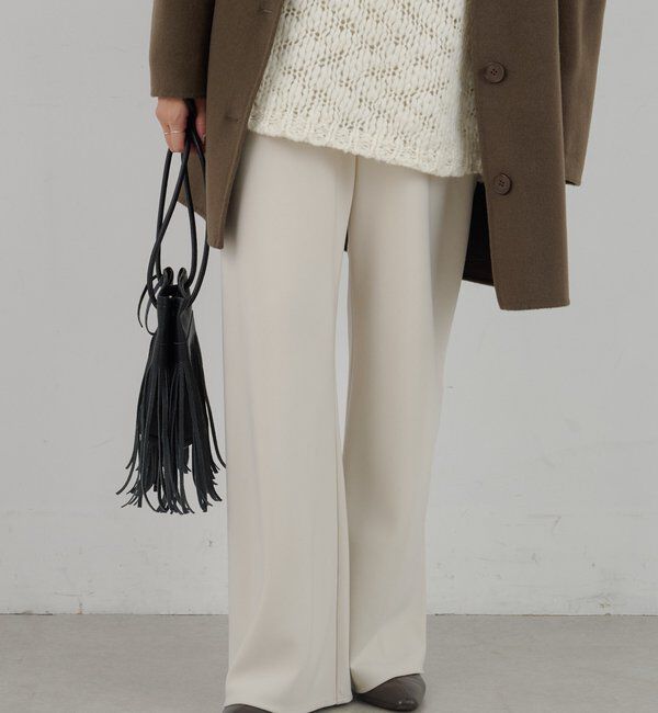  「ダブルクロスワイドパンツ」|チノ|