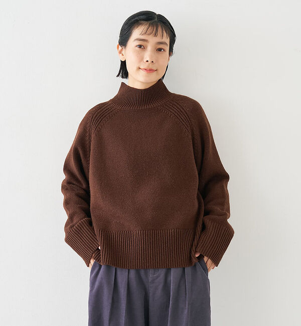 collex「ハイネック2WAYプルオーバー」|ニット・セーター|