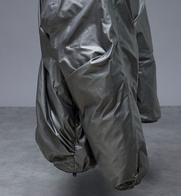 ABAHOUSE「【リバーシブル】シャーリング パデッドブルゾン / 中綿ジャケット / 撥水」|ダウン|