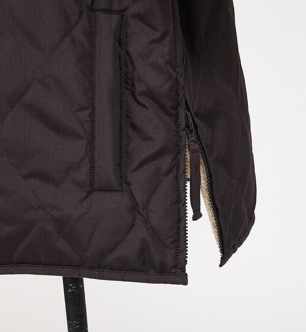 NOMINE「【TAION】ミリタリー リバーシブル クルーネック ダウンジャケット / ブル」|ダウン|