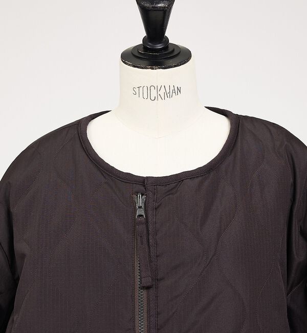 NOMINE「【TAION】ミリタリー リバーシブル クルーネック ダウンジャケット / ブル」|ダウン|