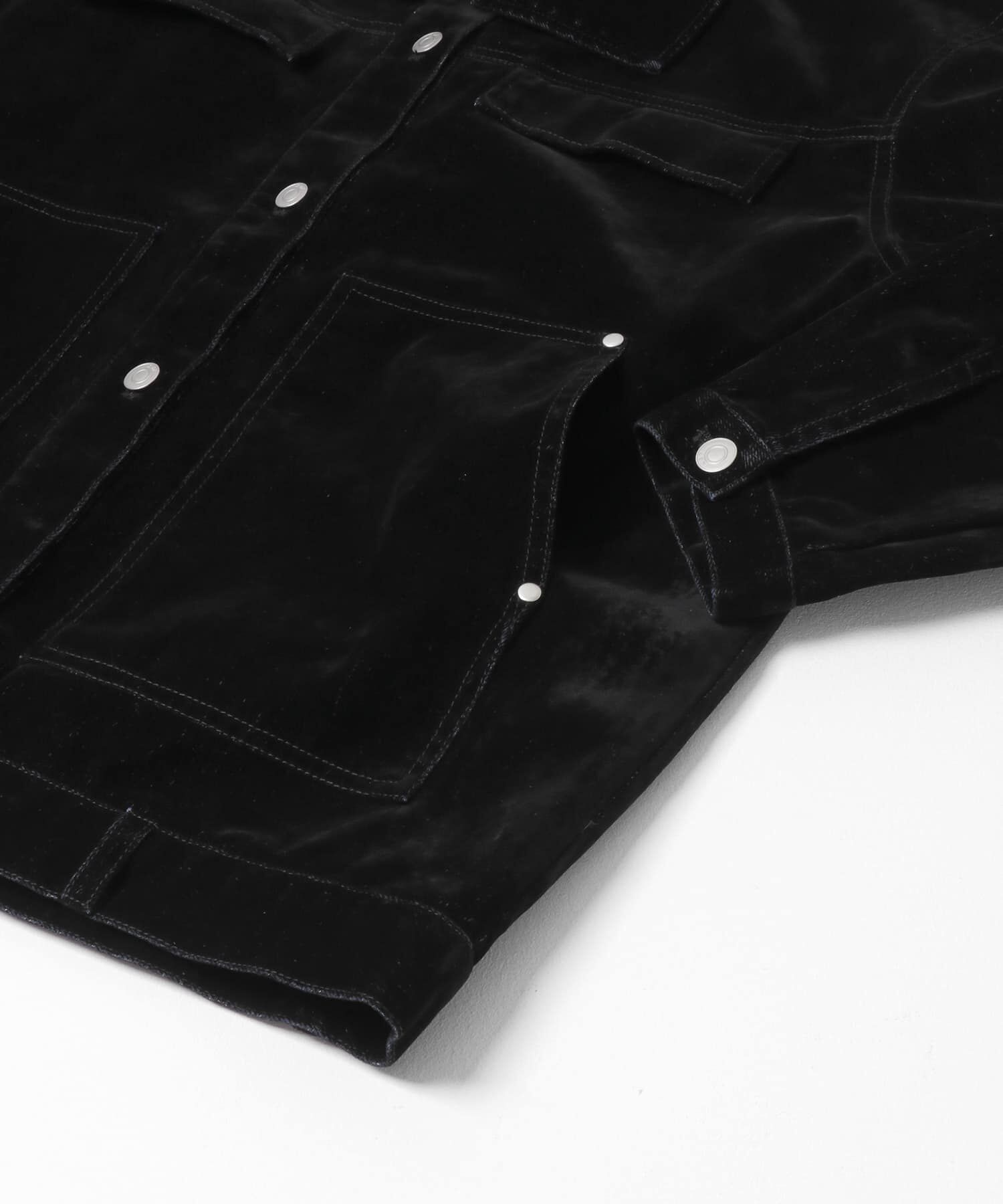  「ハイネックデニムブルゾン」|ブルゾン・スタジャン|