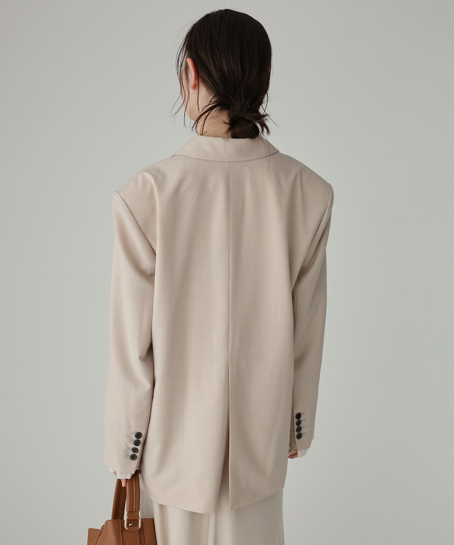 BABYLONE「オーバーシングルジャケット」|テーラードジャケット|