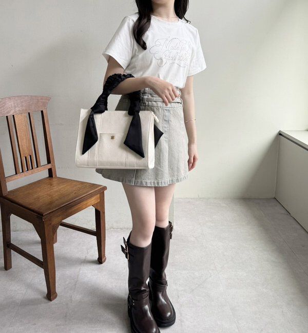  「ギャザーハンドルミニトート」|ショルダー・メッセンジャー|