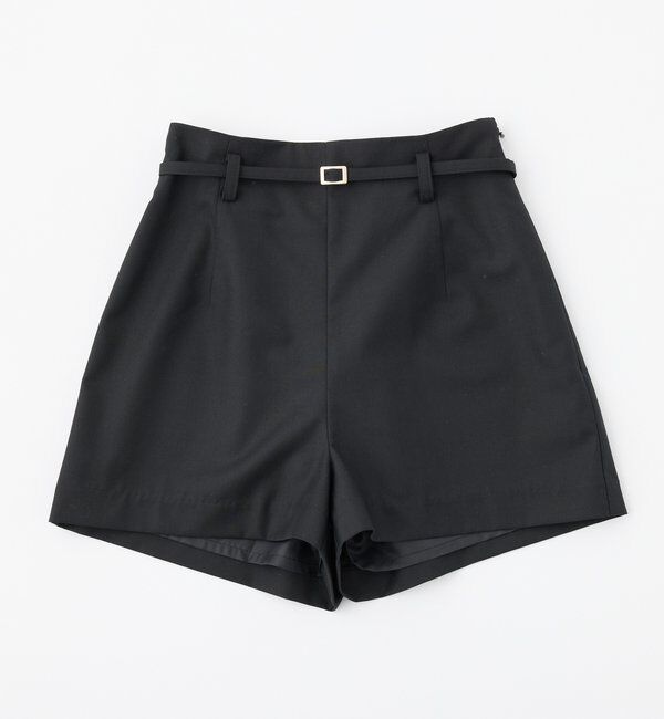  「ベルト付きツイードショートパンツ【セットアップ可能】」|その他|その他