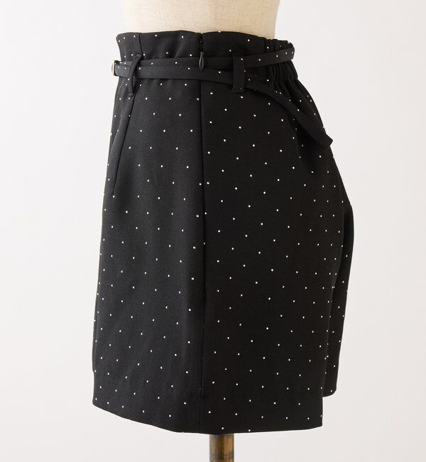  「ベルト付きツイードショートパンツ【セットアップ可能】」|その他|