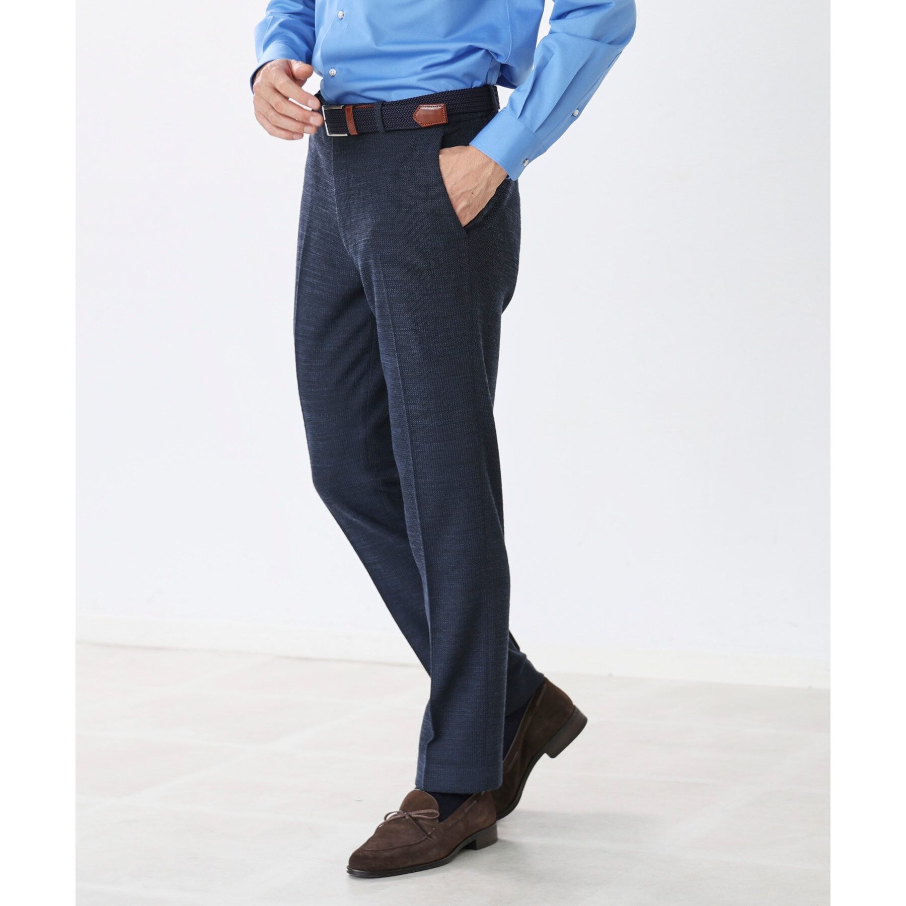 TAKEO KIKUCHI「【ON／OFF兼用】イタリアン ゴムメッシュベルト」|ベルト|