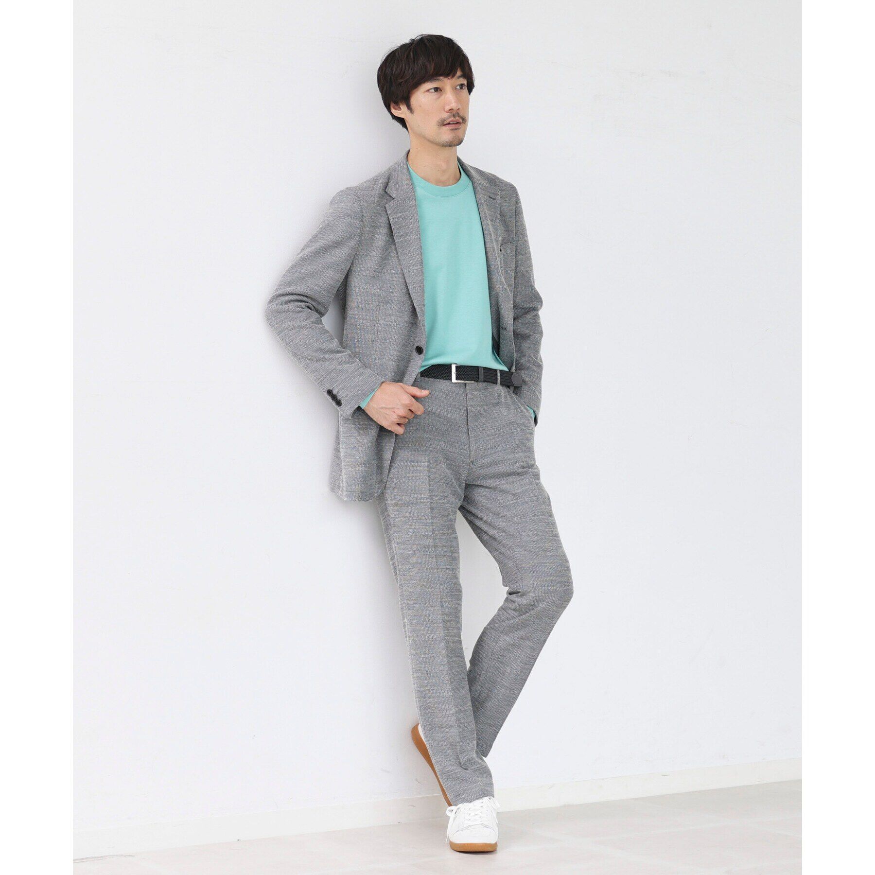 TAKEO KIKUCHI「【ON／OFF兼用】イタリアン ゴムメッシュベルト」|ベルト|