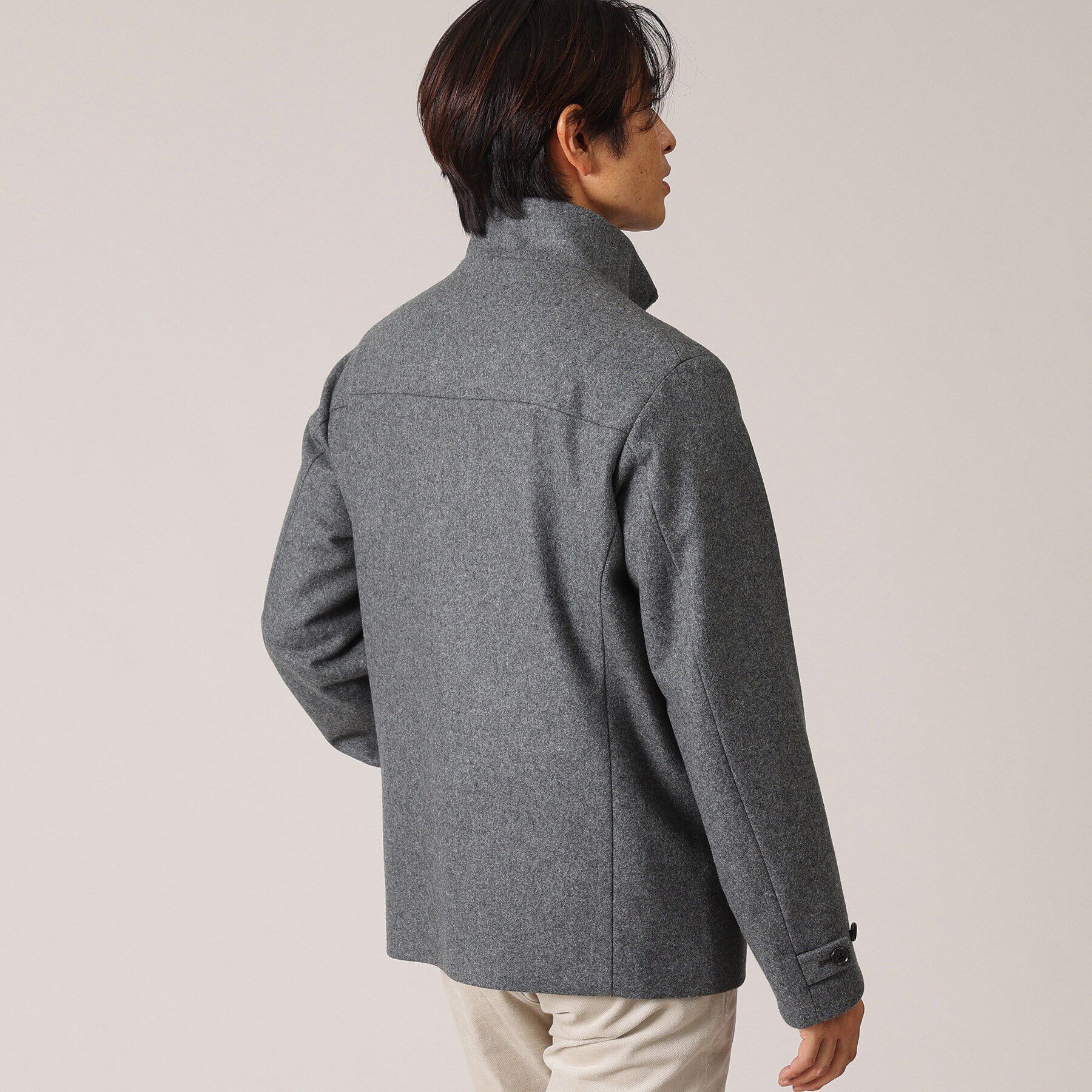 TAKEO KIKUCHI「フルデカメルトン ショートブルゾン」|ブルゾン・スタジャン|