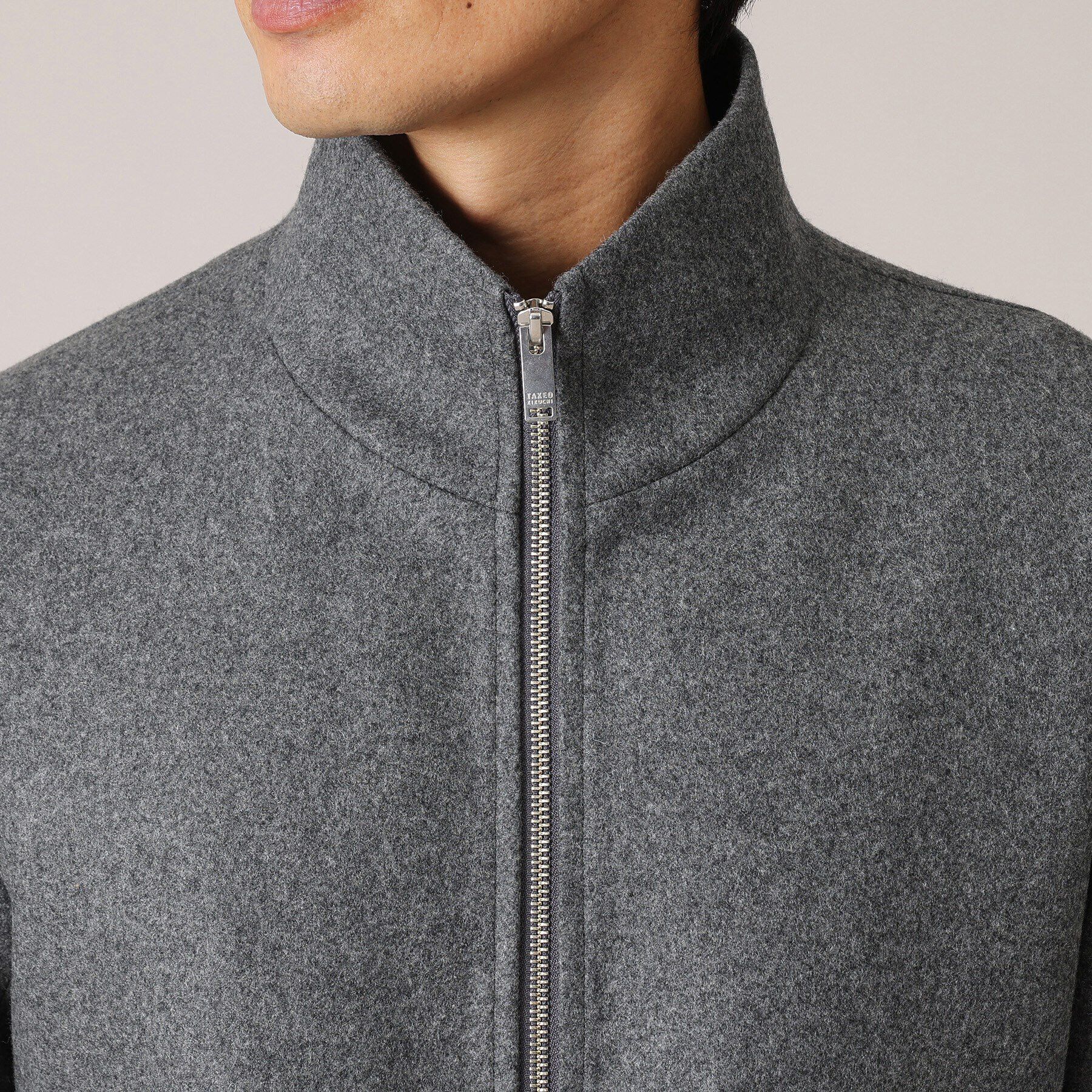 TAKEO KIKUCHI「フルデカメルトン ショートブルゾン」|ブルゾン・スタジャン|