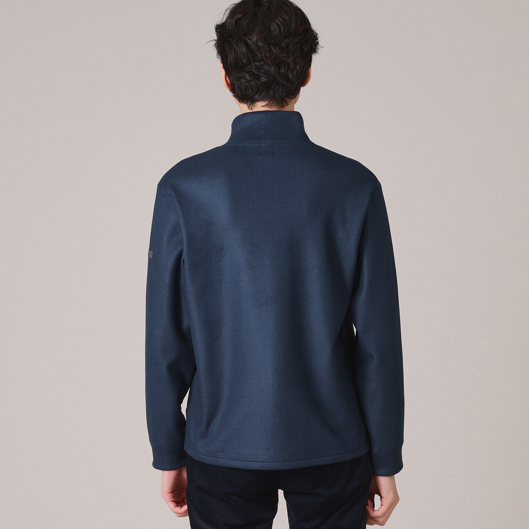 TAKEO KIKUCHI「微起毛ボンディング オフタートルカットソー」|Tシャツ・カットソー|