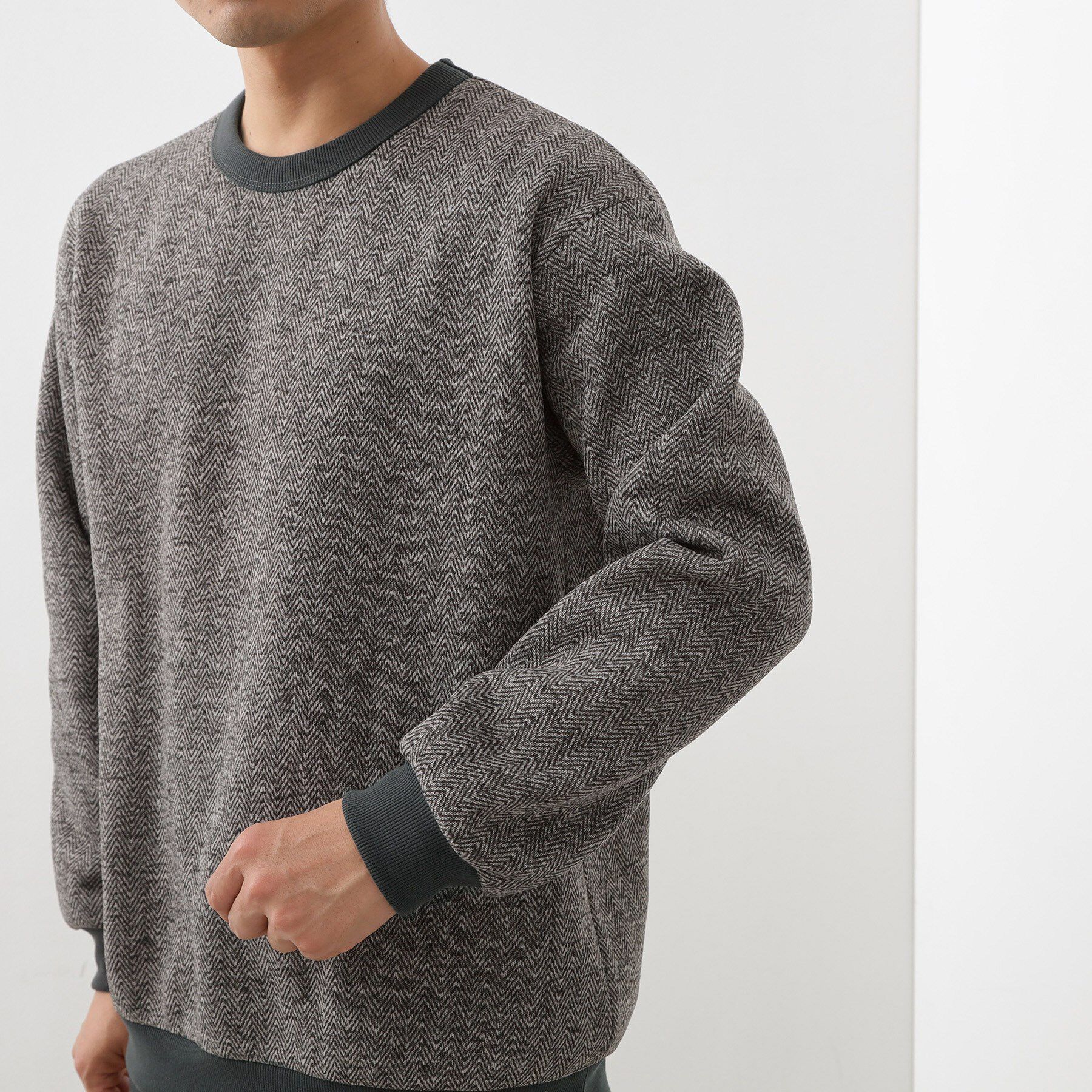 THE SHOP TK「【裏起毛で暖かい】レトロフリーススウェット 洗濯機OK」|パーカー|