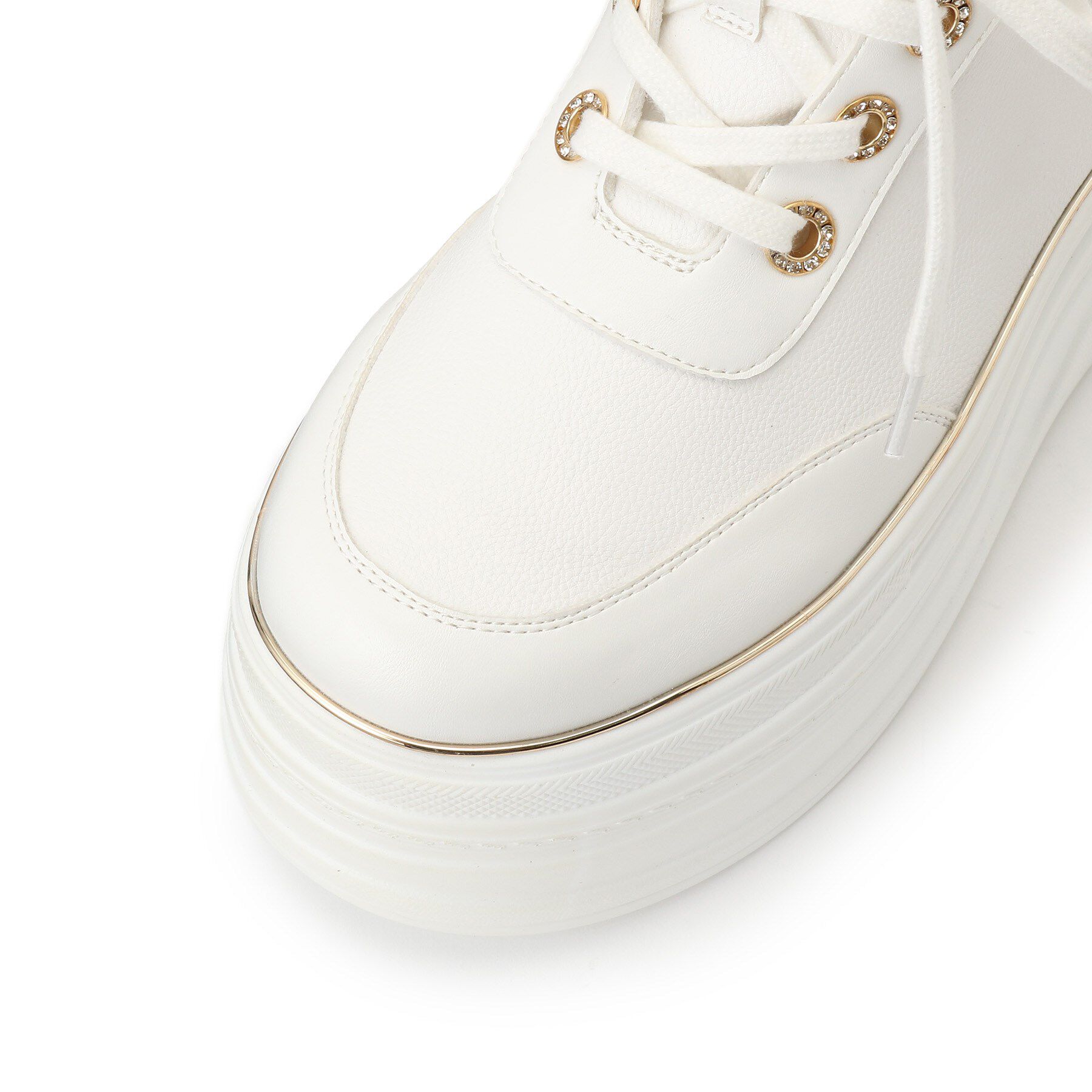 ESPERANZA「ゴールドライン厚底フラットスニーカー」|スニーカー|