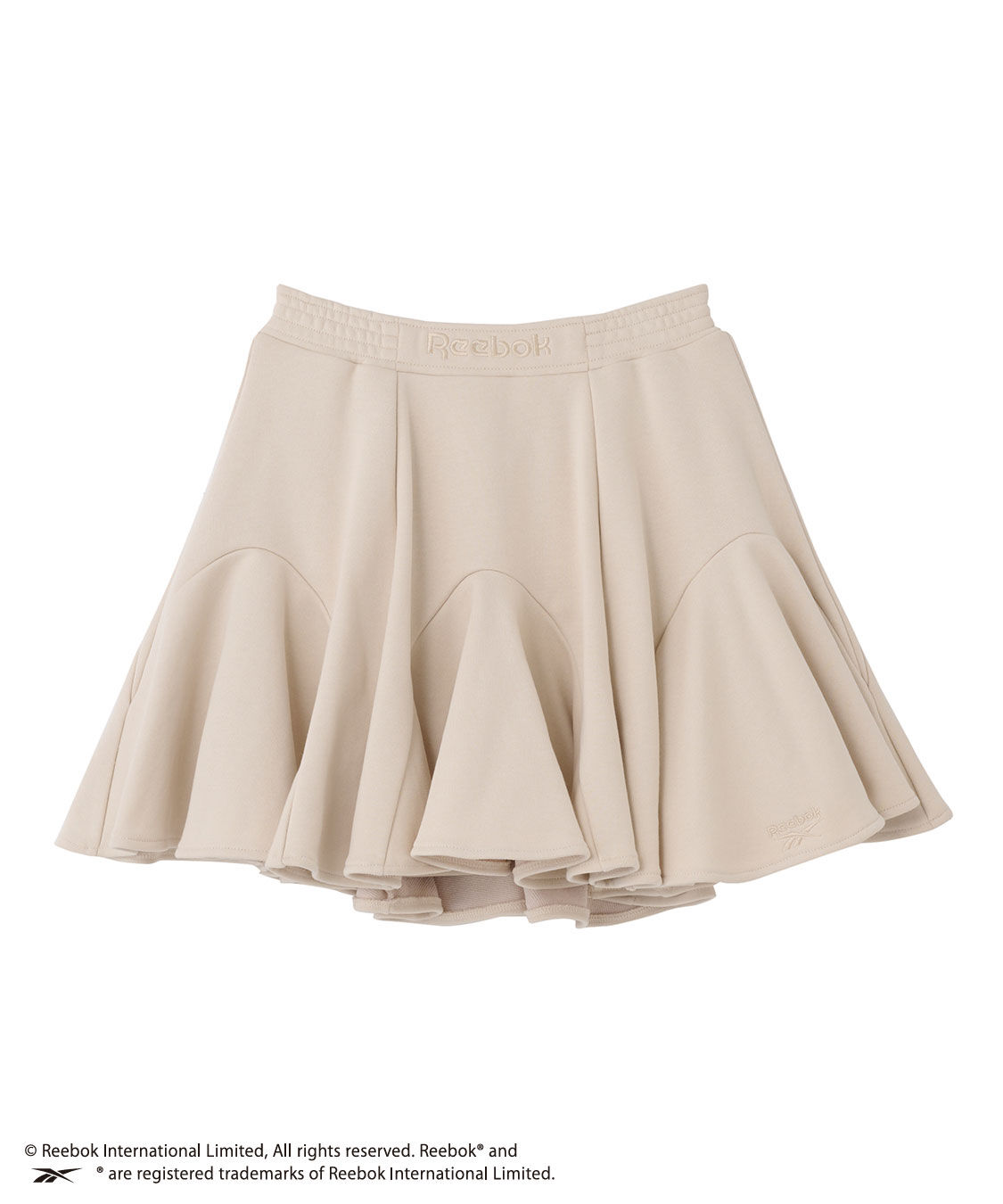 COCO DEAL「《COCO DEAL/Reebok》裏毛サーキュラーミニスカート」|スカート|