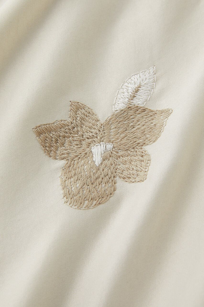 MOUSSY「リサイクルポリエステルサテン生地刺繍サテンキャミ」|キャミソール|