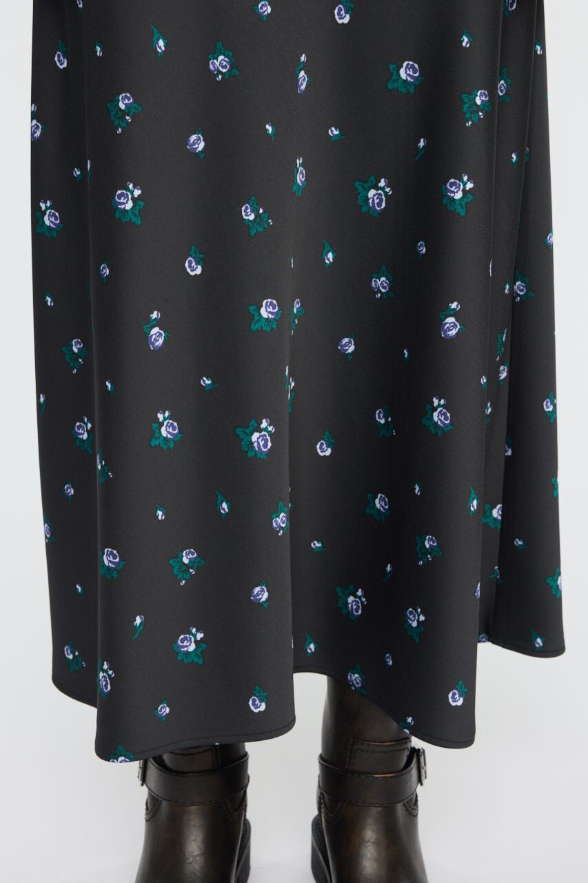 MOUSSY「FLORAL FLARE ドレス」|ワンピース|