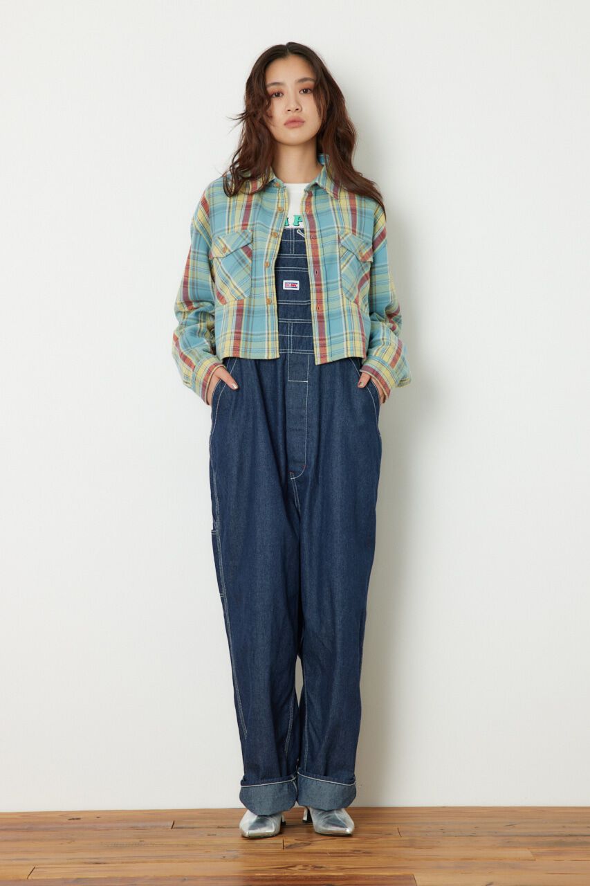 RODEO CROWNS「CHECK OVER シャツ」|シャツ・ブラウス|