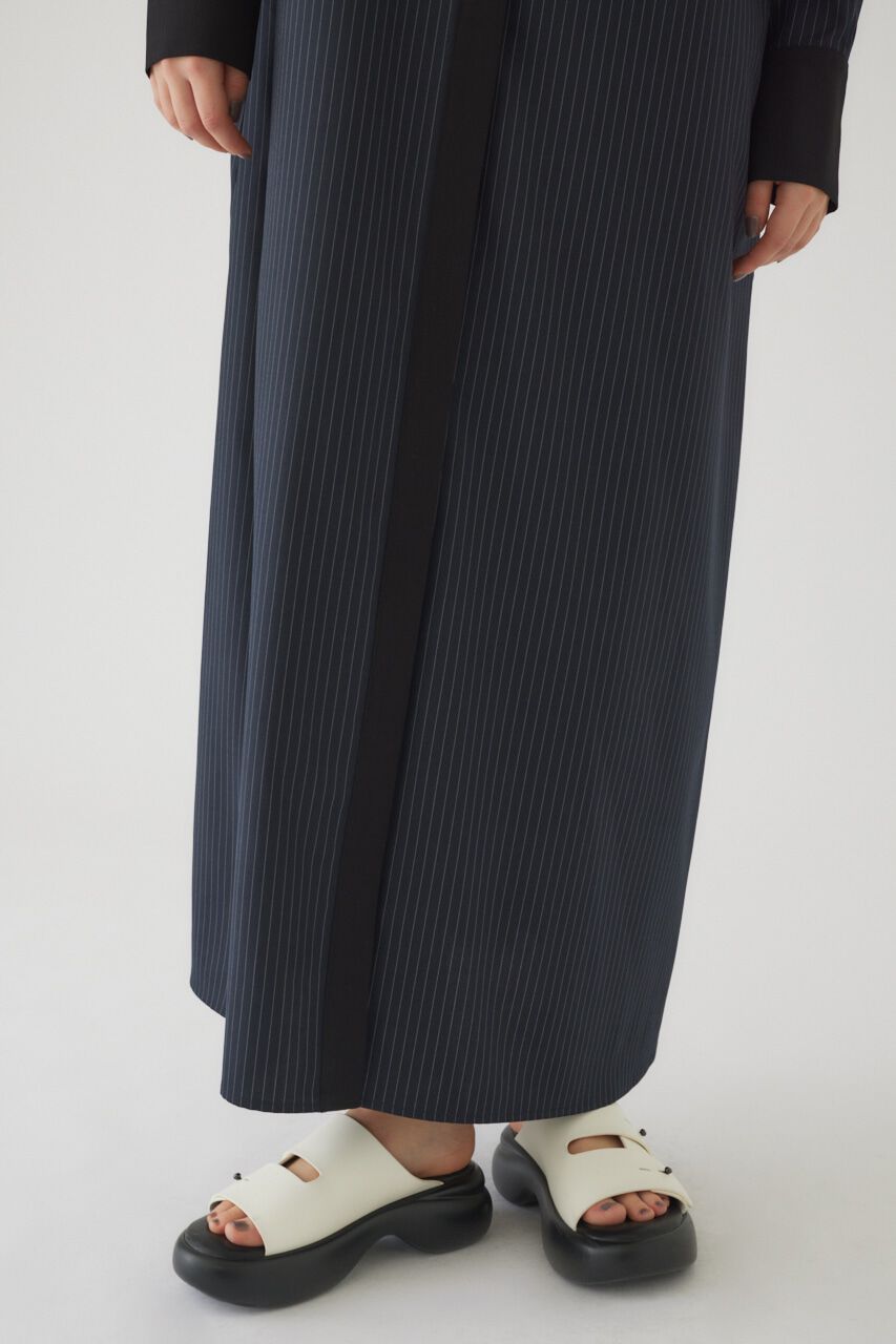 RIM.ARK 「Stripe shirt OP」|ワンピース|