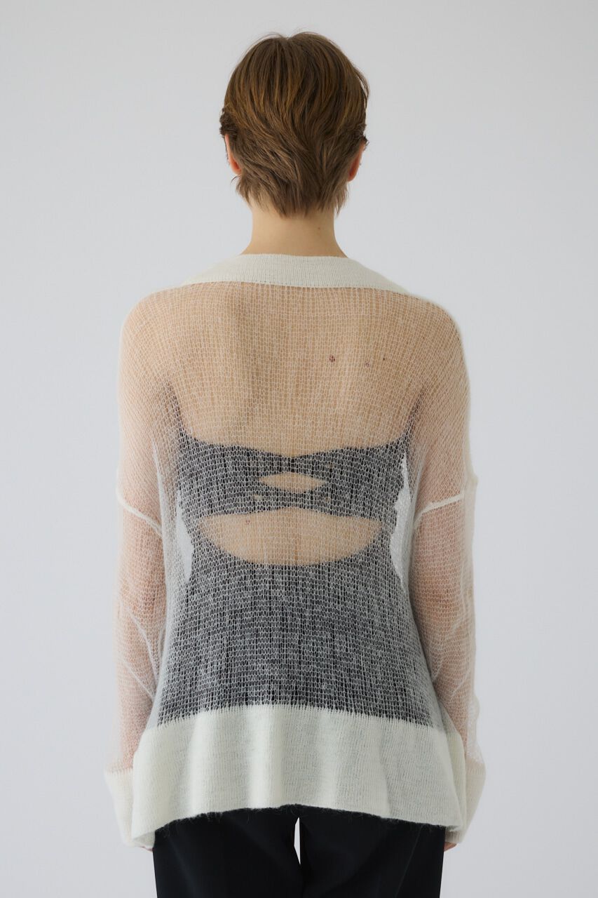 RIM.ARK 「Low gauge mohair mix knit」|ニット・セーター|